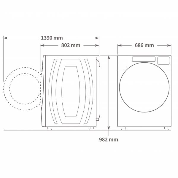 【詢問再折】8TWFW5620HW | Whirlpool 惠而浦 | 17KG 滾筒洗衣機｜Load＆Go洗劑自動投遞 Whirlpool,惠而浦,滾筒,洗衣機,8TWFW5620HW,5620,8TWFW5620,5620HW