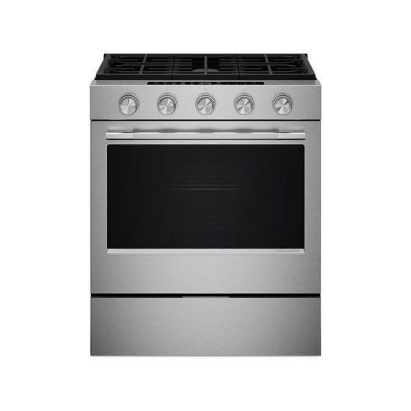 【詢問再折】HKRKGS503S | KitchenAid 30吋五口爐連烤 瓦斯型 (2in1雙效爐頭)｜保固18個月 HKRKGS503S,KitchenAid, 五口爐連烤,爐連烤