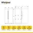 【詢問再折】WRS315SNHB  | Whirlpool 惠而浦 740L Space Essential 對開門冰箱 | Whirlpool,惠而浦,740公升,對開門冰箱,WRS315SNHB,315SNHB
