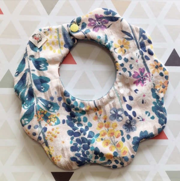 【財財兜】十層紗棉花糖兜-如花似錦 