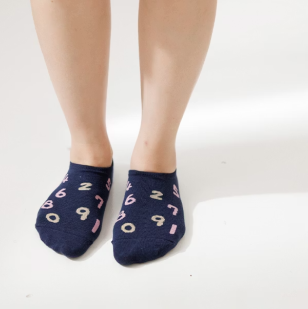 【Bipulent】大人的瓦襪-深藍 