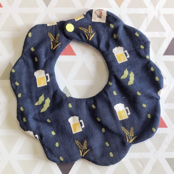 【財財兜】十層紗棉花糖兜-小麥製不痛風 