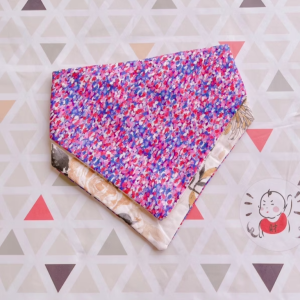 【財財兜】領巾兜-繁花 