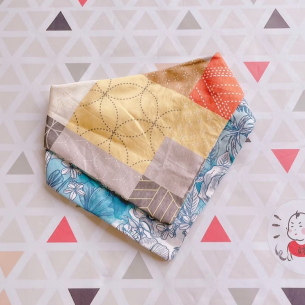 【財財兜】領巾兜-楓葉槍花 