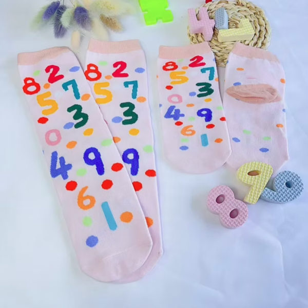 【Bipulent】瓦襪趴10-數字小怪獸-彩虹糖 