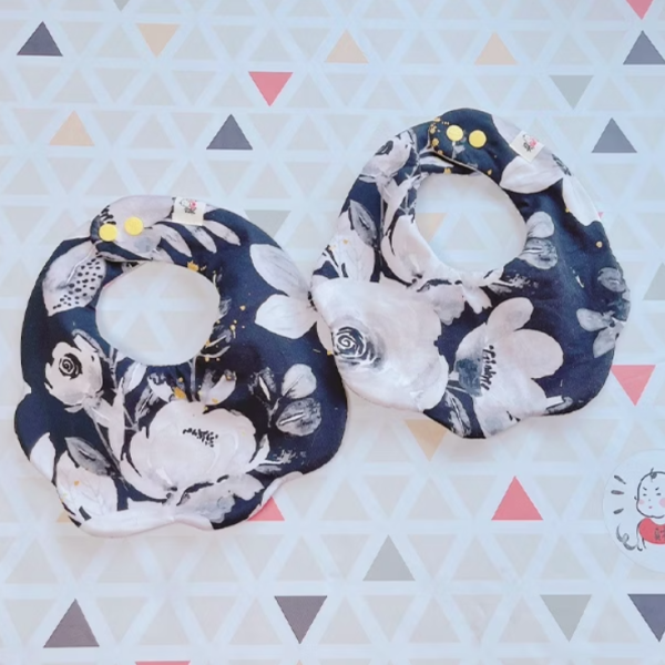 【財財兜】十層紗棉花糖兜-墨雨雲間 