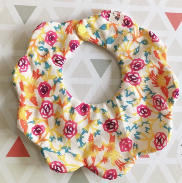 【財財兜】十層紗棉花糖兜-鳳凰花鏈 