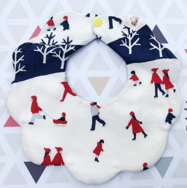 【財財兜】十層紗棉花糖兜-一起溜冰去 