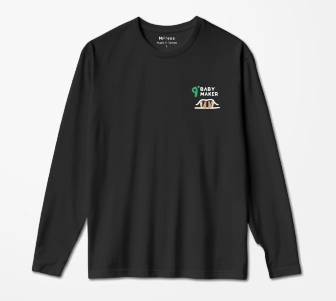 【MiFresa】人生經驗值長袖T-大人9歲Maker 