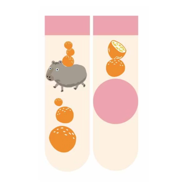 【Bipulent】瓦襪趴8-農場的醜動物系列-水豚 