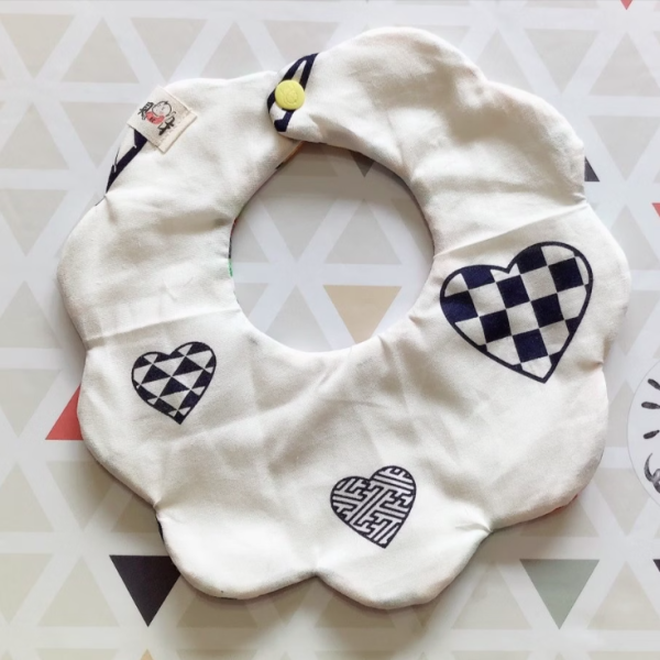 【財財兜】十層紗棉花糖兜-心心知我心 