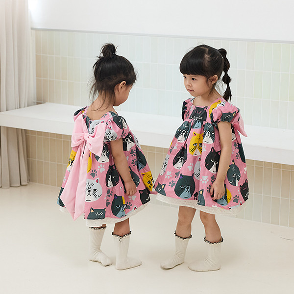 【Bipulent】泡泡袖宮廷洋-扁臉貓貓 