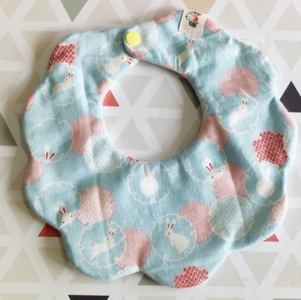 【財財兜】十層紗棉花糖兜-兔兔PIN 