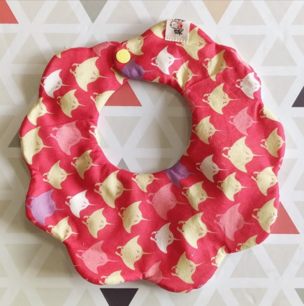 【財財兜】十層紗棉花糖兜-鬼蝠魟遷徙 