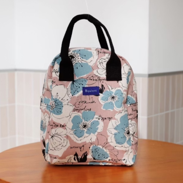 【財財小玩意】大麵包包-手繪玫瑰粉 