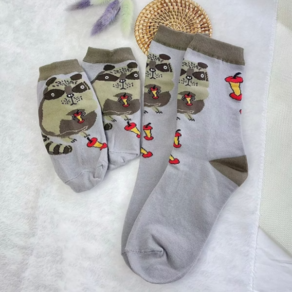 【Bipulent】瓦襪趴8-農場的醜動物系列-浣熊 