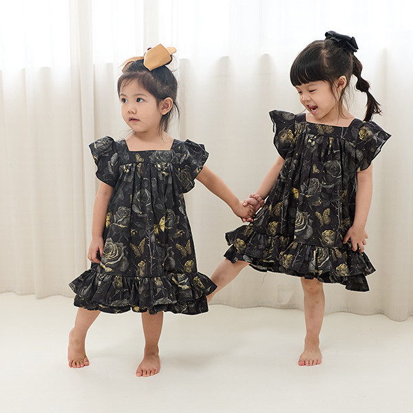 【Bipulent】棣棣洋-霧霧裡玫瑰大花有蝴蝶 