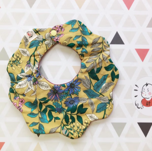 【財財兜】十層紗棉花糖兜-曼陀羅彩繪 