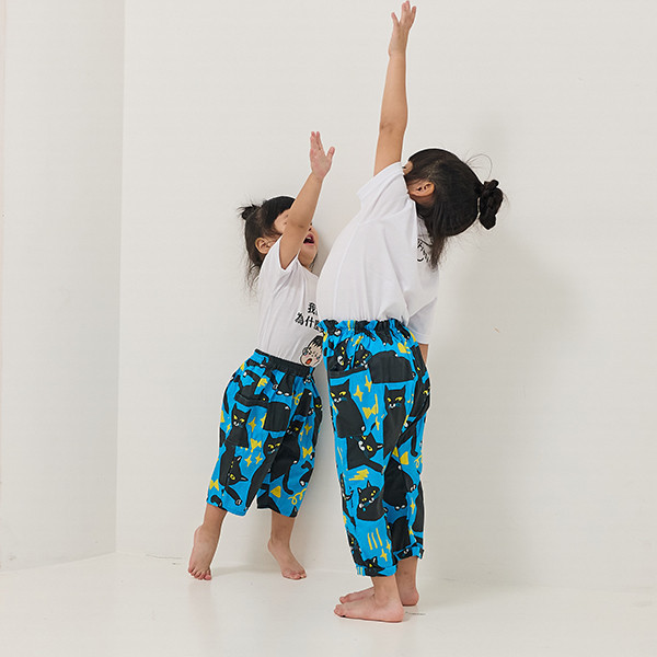 【Bipulent】財財蘿蔔褲-閃電貓貓 