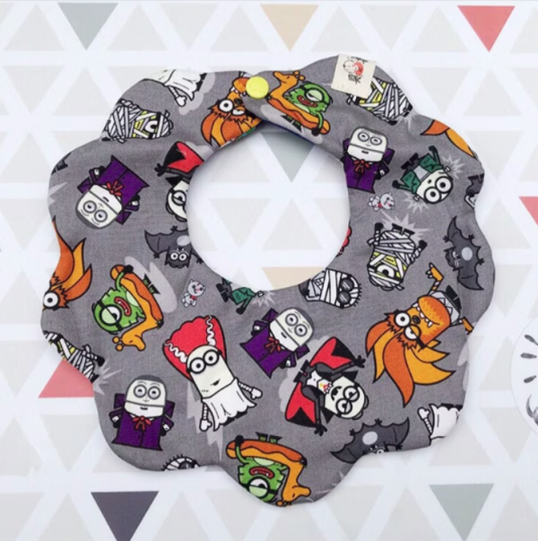 【財財兜】十層紗棉花糖兜-小小兵過萬聖節 