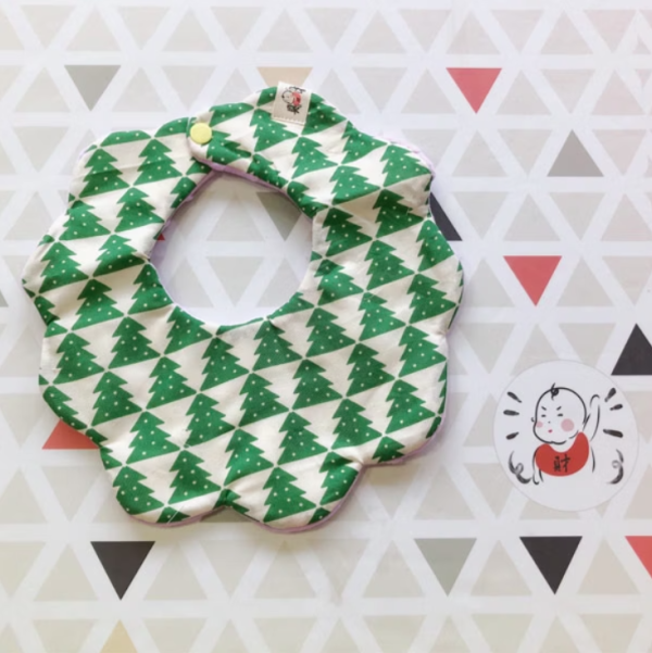 【財財兜】十層紗棉花糖兜-聖誕樹的季節 