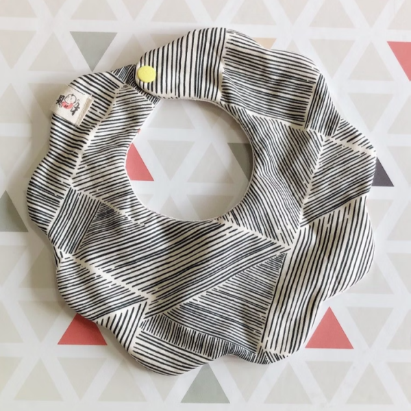 【財財兜】十層紗棉花糖兜-黑筆畫線 