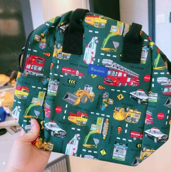 【財財小玩意】大麵包包-綠色工程車 
