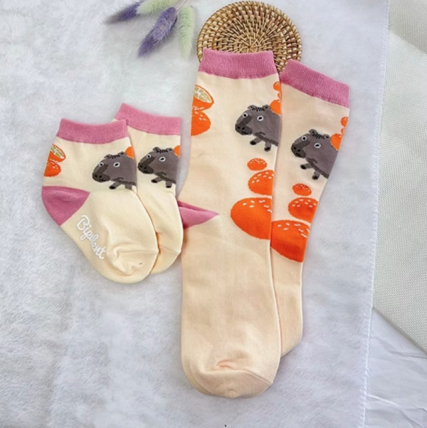 【Bipulent】瓦襪趴8-農場的醜動物系列-水豚 