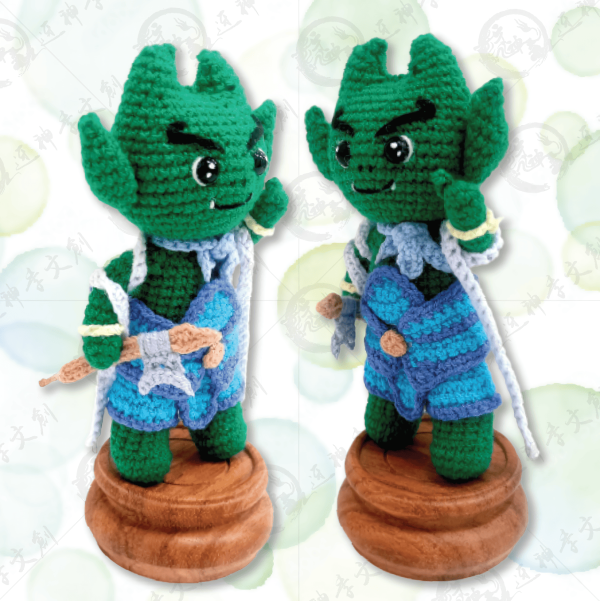 [公仔]迷你針織千順將軍 