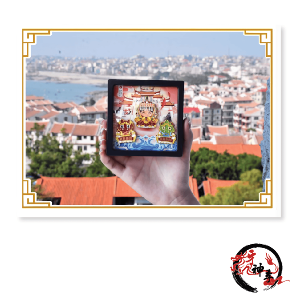 [湄洲媽祖]萌媽徽章三件套 