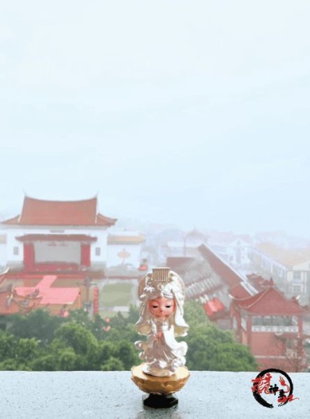 珠光琉璃媽祖公仔 