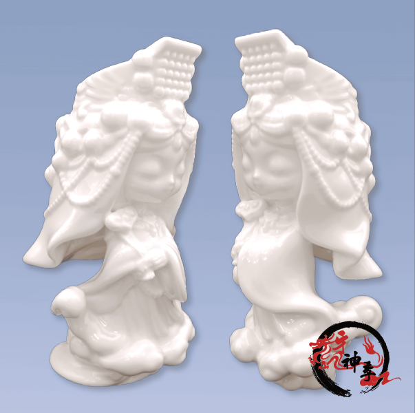 [公仔]白瓷媽祖公仔 