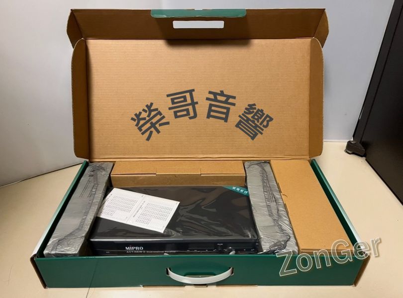 MIPRO 嘉強 ACT NEW3 無線麥克風 全新 嘉強 MIPRO ACT NEW3 UHF頻 雙手持 無線麥克風 金嗓 音圓 音王 點歌機 擴大機 懸吊式 書架型 落地式 喇叭 前級後級 機櫃 ZonGer TDF FNSD JCT