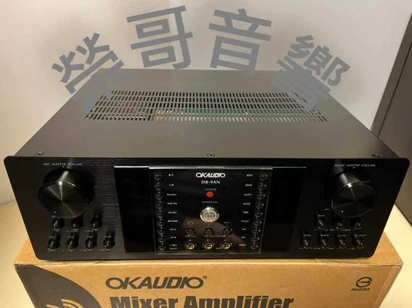 OKaudi -DB-9AN最頂級 卡拉OK專業擴大機 全新 FNSD (OK audio) DB-9AN 960w大瓦數 華成 台灣大廠製造 專業頂級擴大機 點歌機 音圓 金嗓 音王 U頻無線 有線麥克風 吊掛 書架 落地喇叭ZonGer NaGaSaKi FNSD TDF JCT