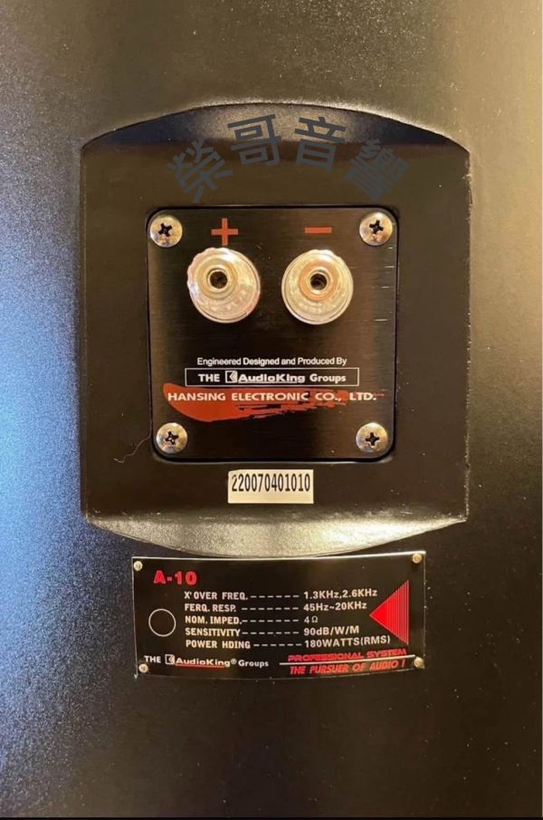 Audio King A-卡拉OK專業雙10吋落地式喇叭落地式喇叭 全新 Audio king A-10 高階 落地式 喇叭 雙10吋低音 卡拉OK 唱歌 KTV 搭配 綜合擴大機 前級 後級 無線麥克風 迴音機 音圓 點歌機 金嗓 電腦伴唱機 音王 雲端ZonGer NaGaSaKi FNSD TDF JCT