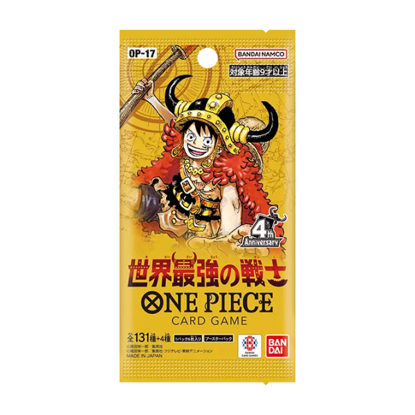 日本正版  ONE PIECE CARD GAME OP-17《世界最強的戰士》日版原盒全新未拆 ONE PIECE卡牌,海賊王卡牌,OP17,OP-17,世界最強的戰士,ONE PIECE CARD GAME,海賊王卡盒,日版海賊王卡牌,OP17日版,OP17原盒,魯夫卡牌,洛克斯卡牌,香克斯卡牌,海賊王卡牌