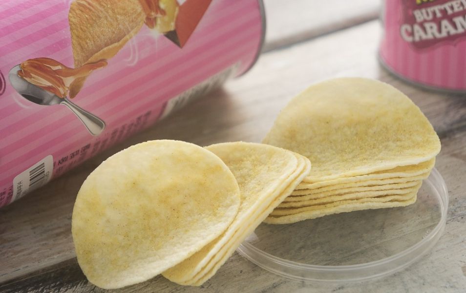 韓國限定 粉紅品客 奶油焦糖洋芋片 | Pringles焦糖奶油風味 薯片 洋芋片 韓國零食 粉紅品客, 韓國限定品客, 奶油焦糖洋芋片, Pringles 焦糖奶油, 韓國薯片, 韓國洋芋片, 韓國零食, 限量品客, 甜鹹薯片, 韓國進口餅乾