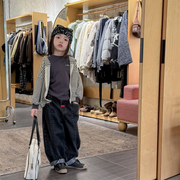 "代購" 2026春季童裝新款・復古寬版牛仔褲 #童裝 #兒童穿搭 #牛仔褲 #寬褲穿搭 #韓系童裝 #男女童穿搭 #童裝新品 #春季童裝 #童裝選物 #不凡匯