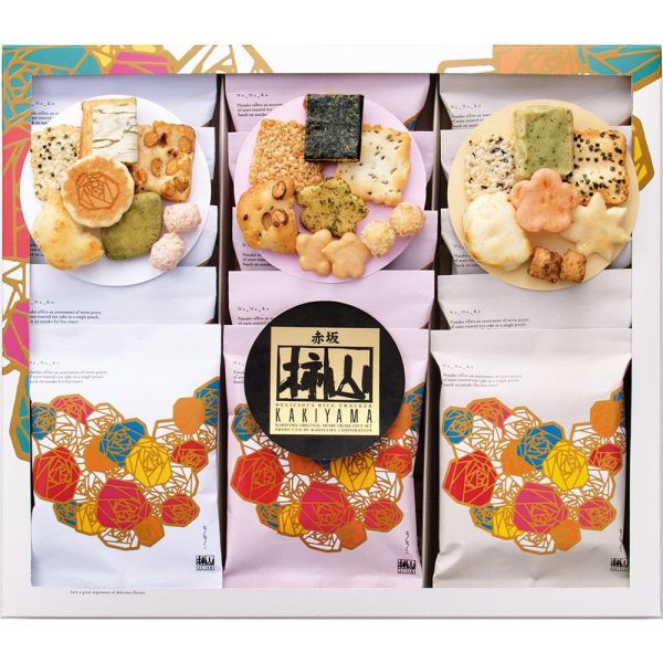 年節禮盒 日本人氣伴手禮｜赤坂柿山「ななこ」15袋入（送禮超體面） 