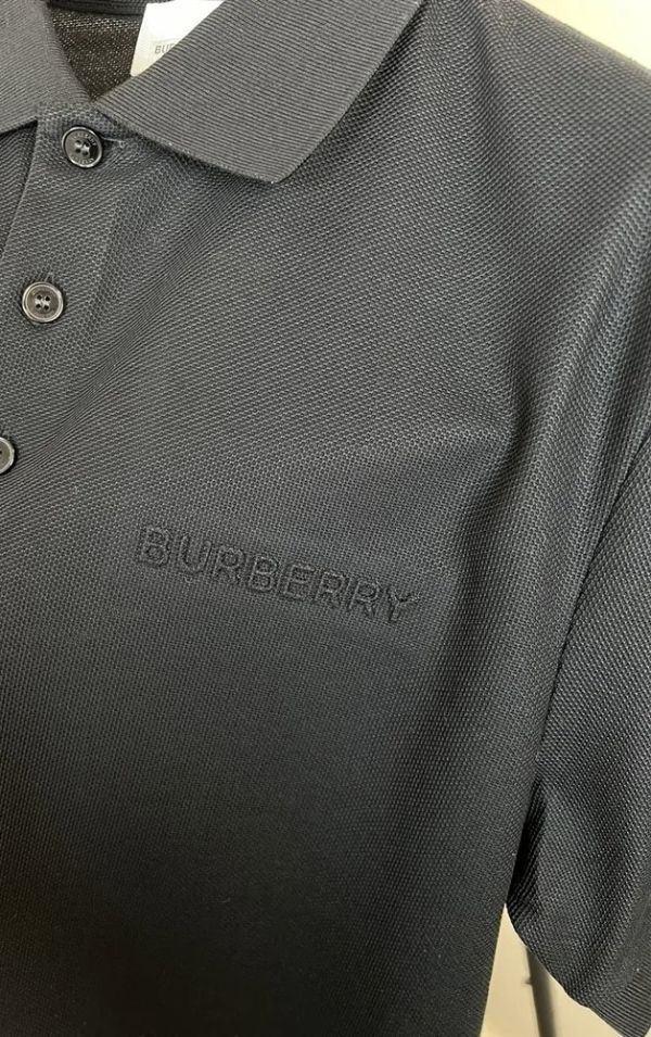 Burberry Hartford 壓花標誌 Polo T-shirt (Men) 