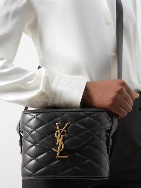 SAINT LAURENT [ROSÉ 同款] June Box Bag 