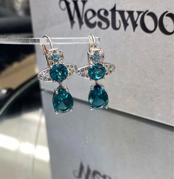 (多款)Vivienne Westwood人魚眼淚吊墜系列 [耳環][項鍊] 