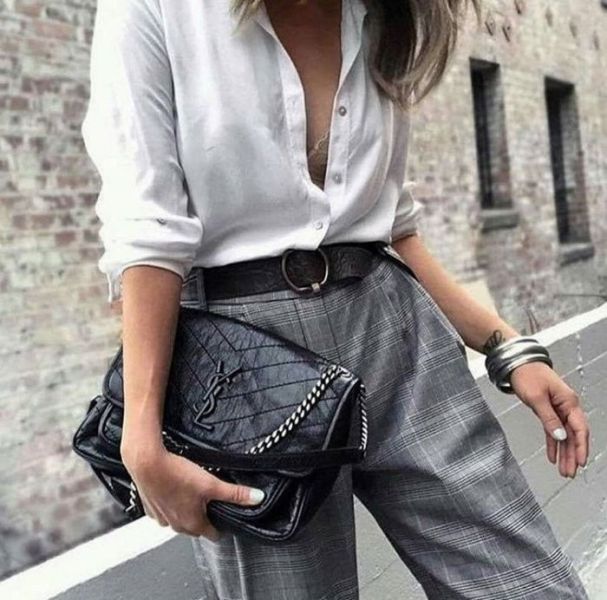 SAINT LAURENT[張鈞甯同款]Niki Medium Shoulder Bag 