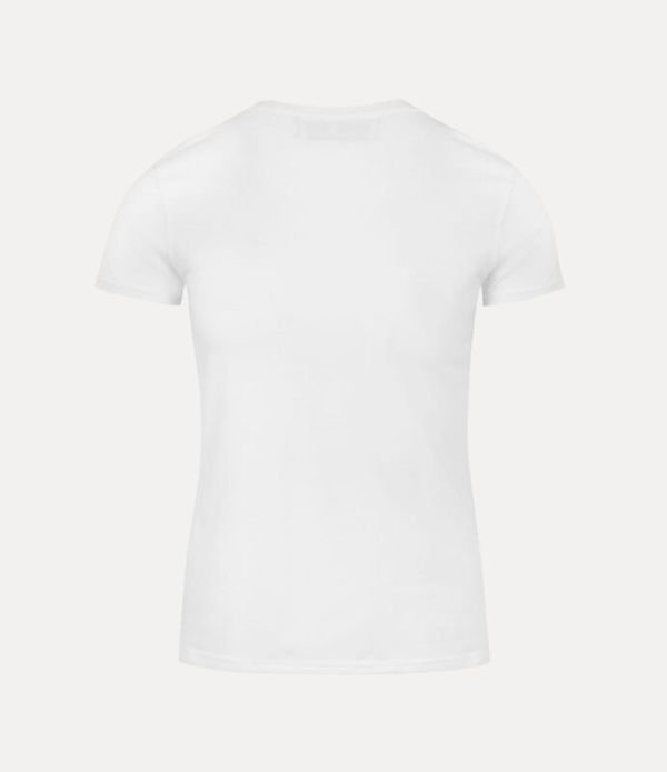 Vivienne Westwood Orb Peru 白色T-shirt (Woman) 