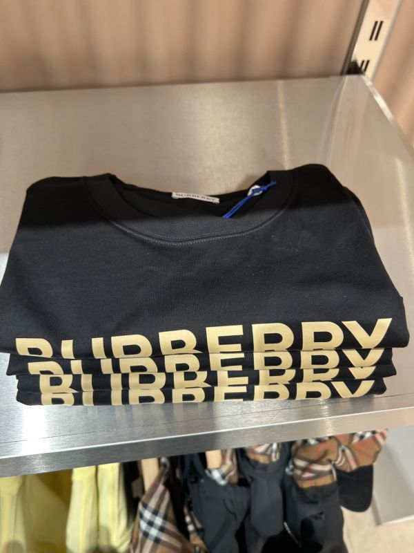 (多色)Burberry 中間大Logo純棉T-shirt (woman) 