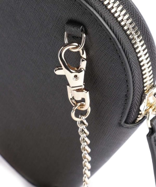 Vivienne Westwood 新款黑色心型鏈條包 