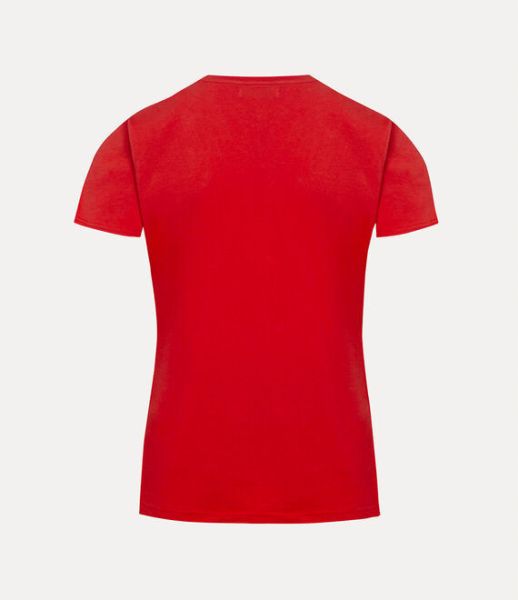 Vivienne Westwood Orb Peru 紅色T-shirt (Woman) 