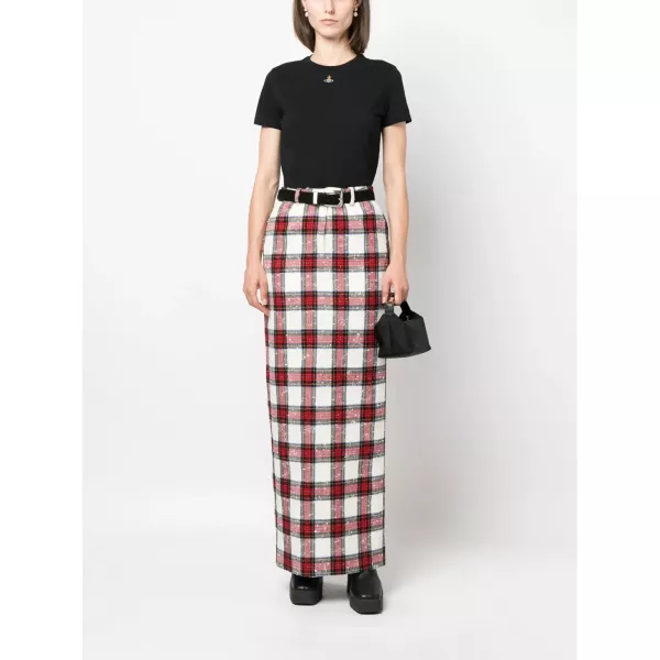 Vivienne Westwood Orb Peru 黑色T-shirt (Woman) 