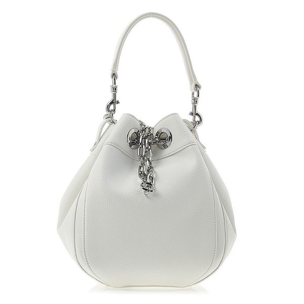 Vivienne Westwood Chrissy 白色小號水桶包 