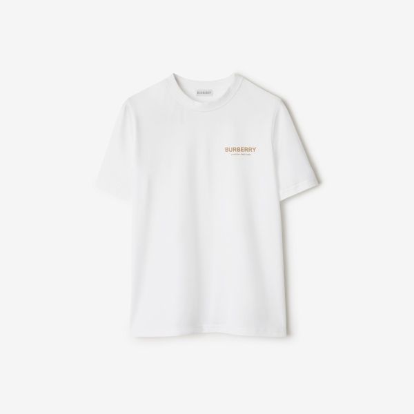(多色)Burberry 側邊小Logo純棉T-shirt (woman) 